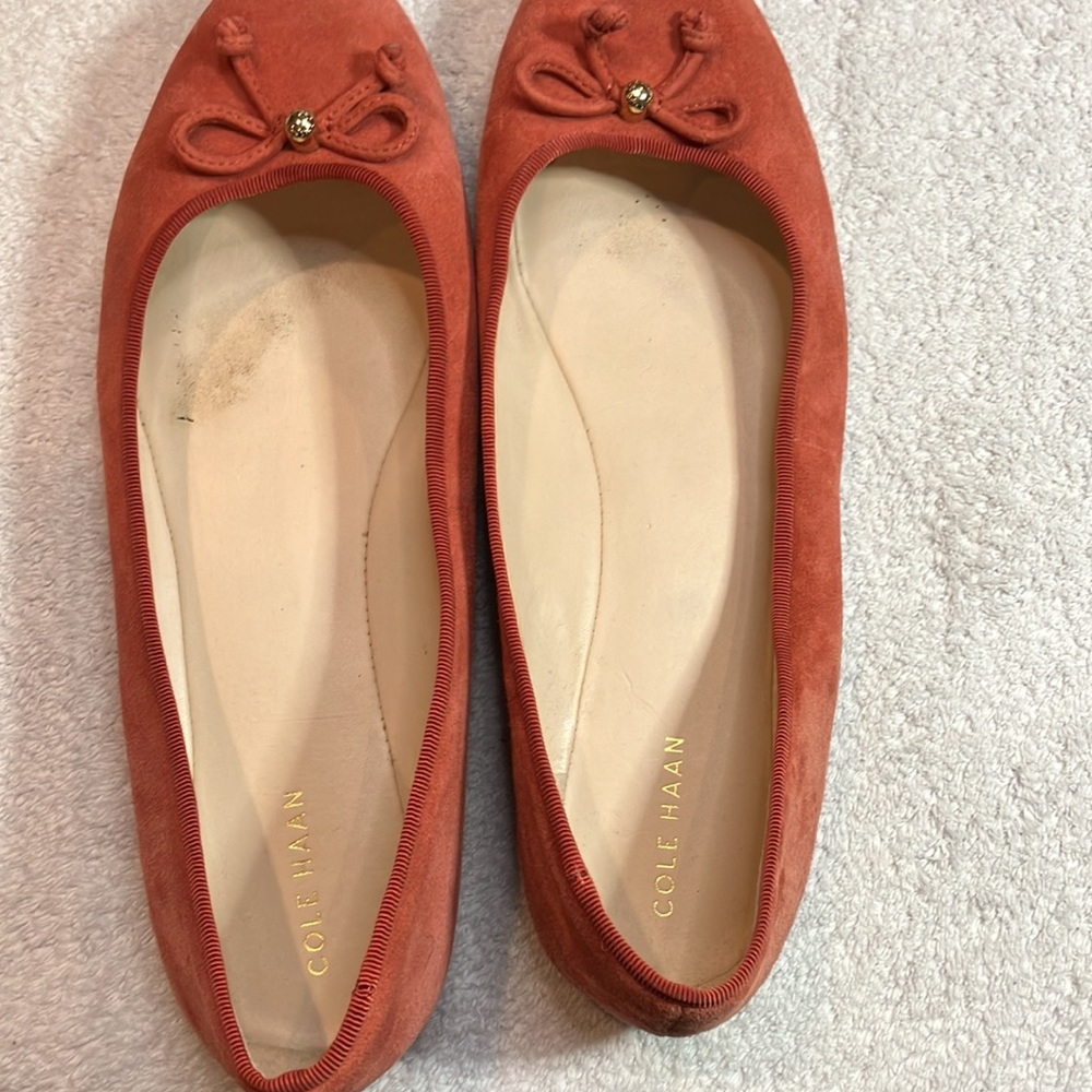 Cole Haan suede ballet flats - Picture 6 of 8